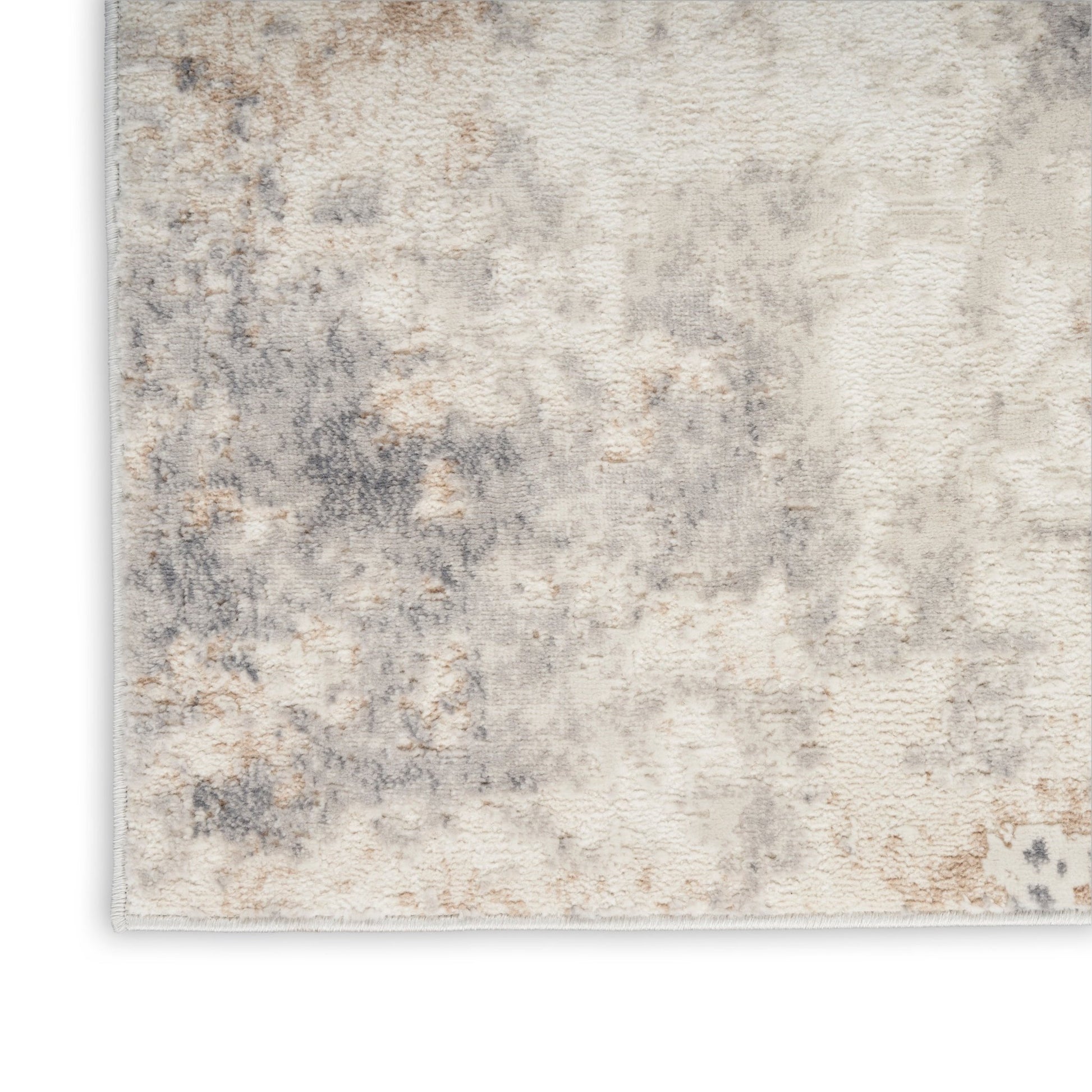 Calvin Klein Ck005 Enchanting ECH07 Ivory Grey Contemporary Machinemade Rug - Rugs - Calvin Klein - Atlanta Designer Rugs