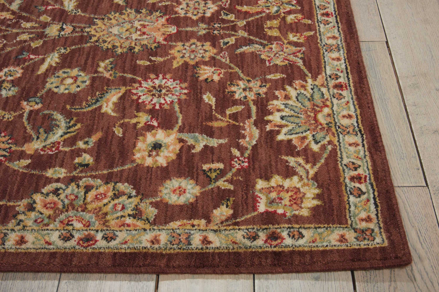 Nourison Home Ancient Times  Brown  Traditional