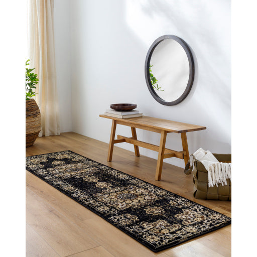 Surya Paramount PAR-1089 Black Traditional  Rug