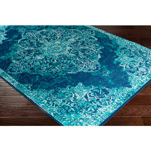 Surya Paramount PAR-1098 Teal Traditional  Rug