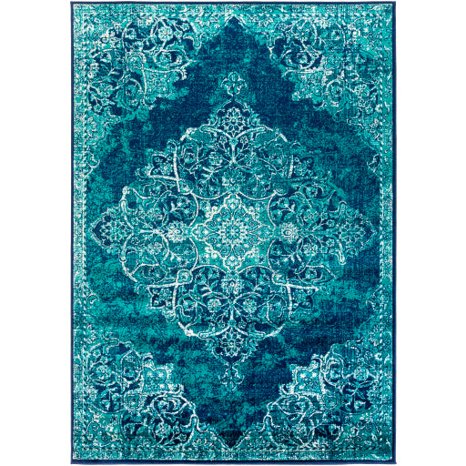 Surya Paramount PAR-1098 Teal Traditional  Rug