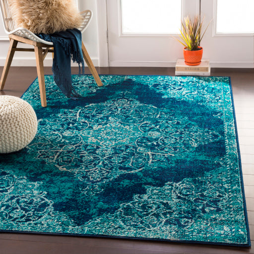 Surya Paramount PAR-1098 Teal Traditional  Rug