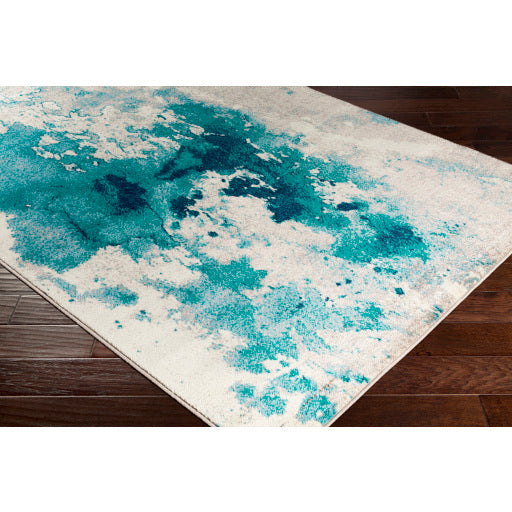 Surya Paramount PAR-1106 Teal Modern  Rug