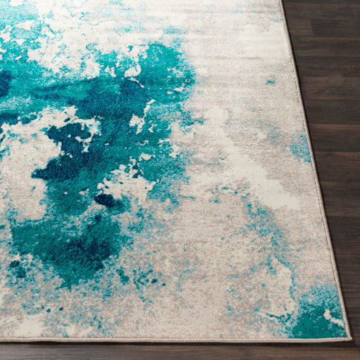 Surya Paramount PAR-1106 Teal Modern  Rug