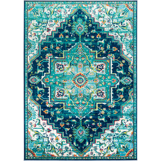 Surya Paramount PAR-1107 Teal Traditional  Rug