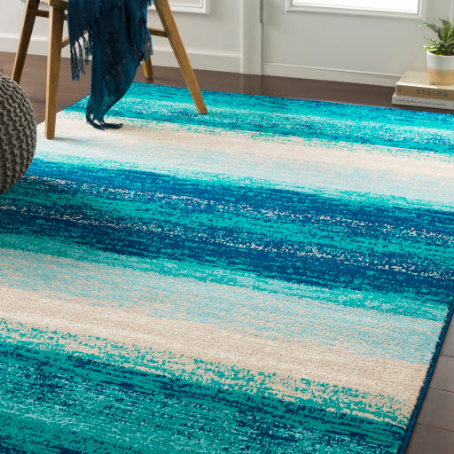 Surya Paramount PAR-1109 Teal Modern  Rug