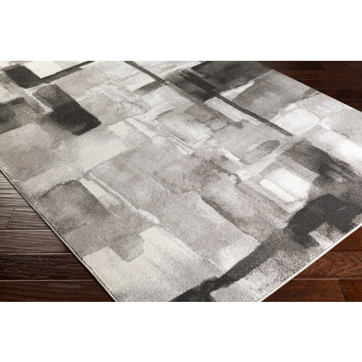 Surya Pepin PEI-1019 Black Modern  Rug