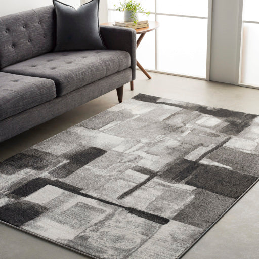 Surya Pepin PEI-1019 Black Modern  Rug