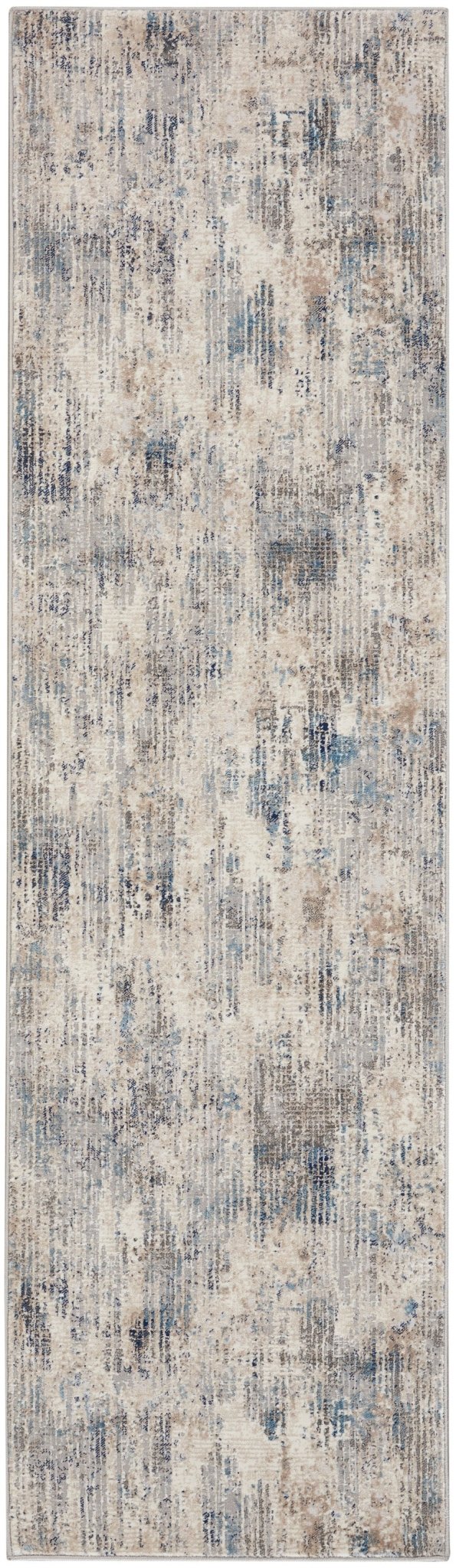 Calvin Klein CK022 Infinity IFN04 Ivory Grey Blue Contemporary Machinemade Rug - Rugs - Calvin Klein - Atlanta Designer Rugs