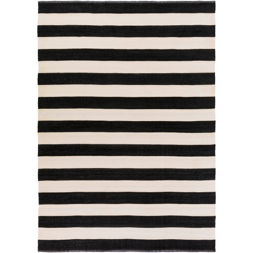 Surya Picnic PIC-4005 Black Modern  Rug