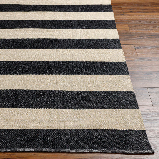 Surya Picnic PIC-4005 Black Modern  Rug