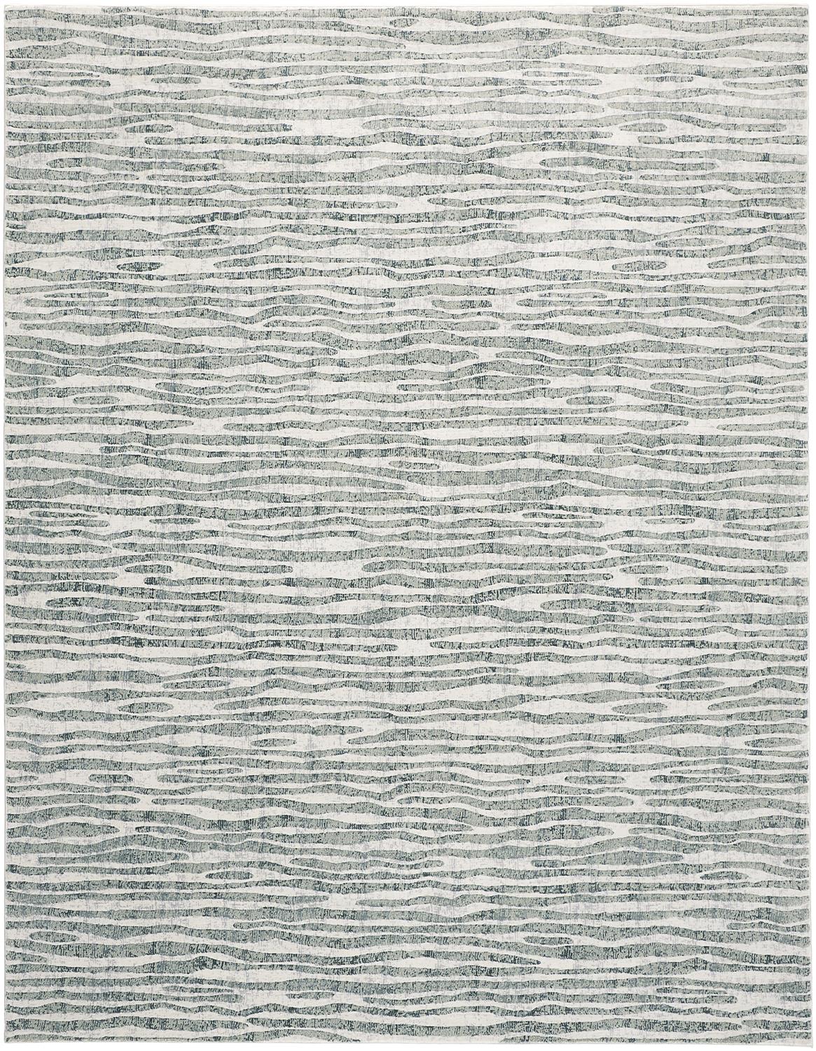 Feizy Atwell 3218F Gray Linear Machine Woven Rug - Rugs - Feizy - Atlanta Designer Rugs