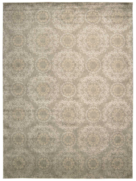 Nourison Home Tranquility  Stone  Transitional