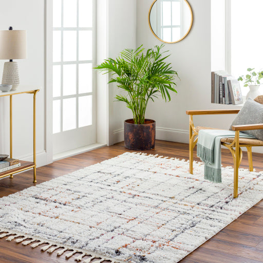 Surya Polaris PRI-2304 White Global  Rug