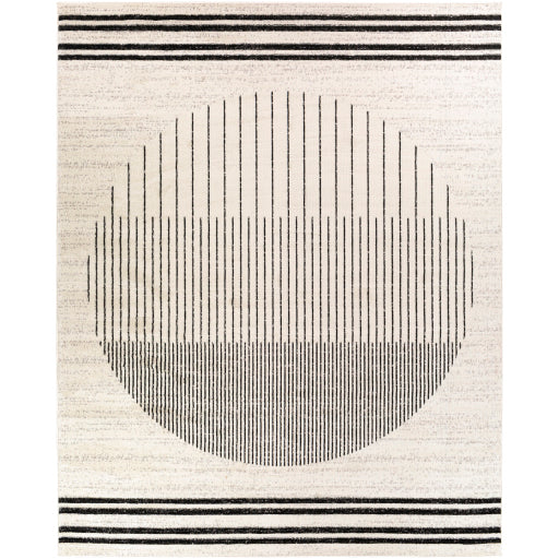 Surya Pisa PSS-2315 Black Modern  Rug