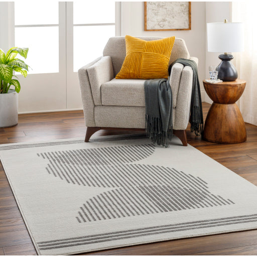 Surya Pisa PSS-2363 Light Gray Modern  Rug