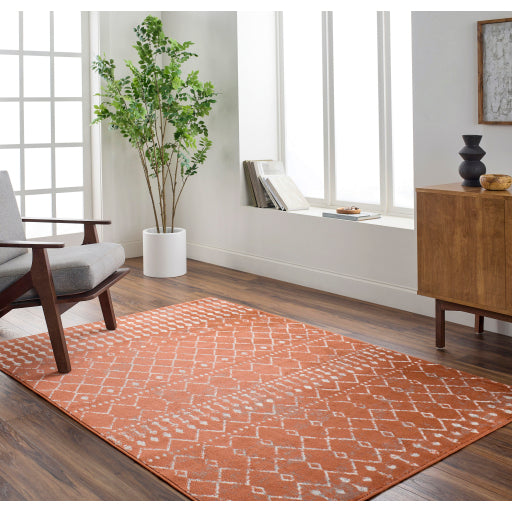 Surya Pisa PSS-2371 Burnt Orange Global  Rug