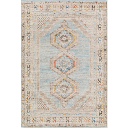 Surya Pertek PTK-2310 Deep Teal Traditional  Rug