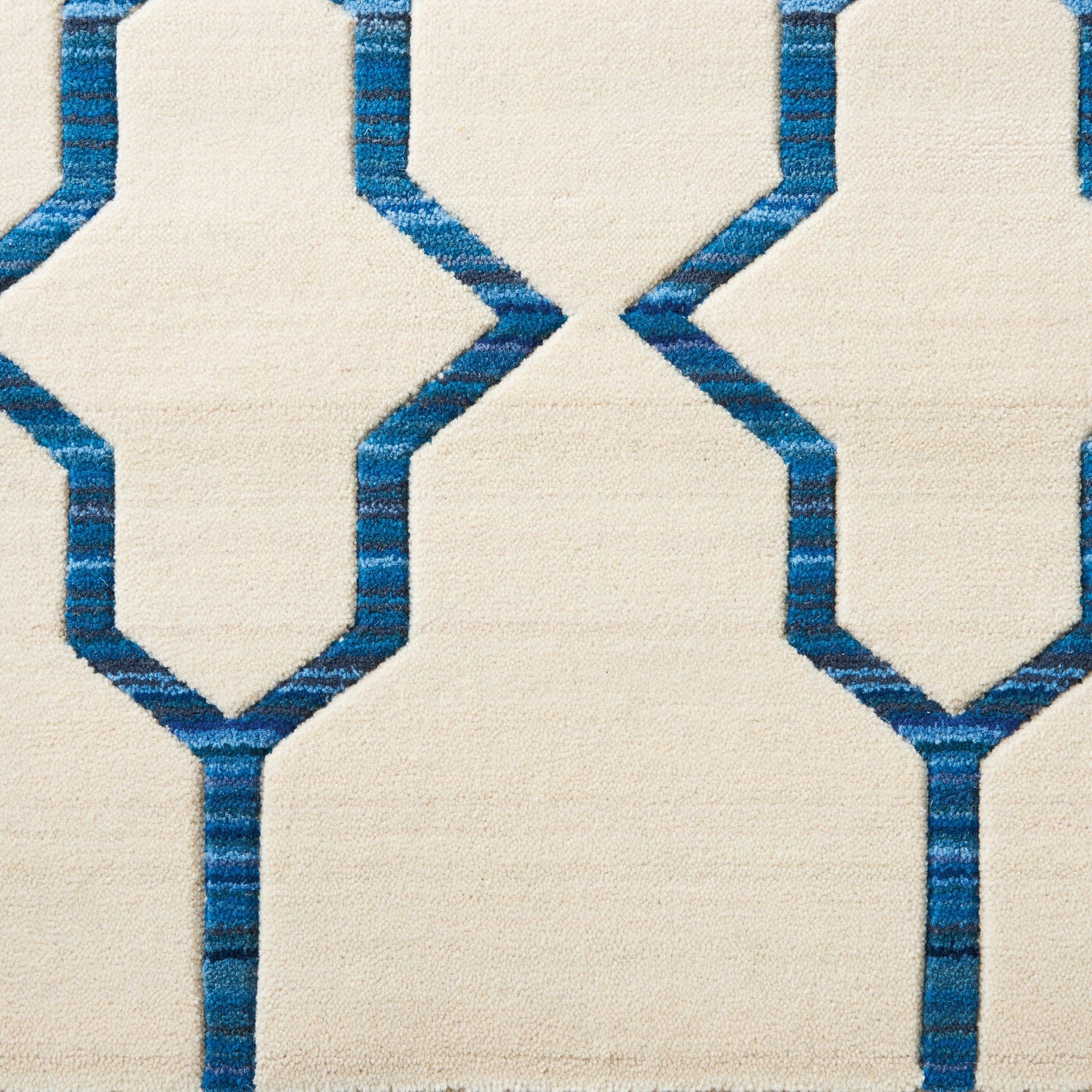 Barclay Butera Butera Collection BB205 Ivory Navy Transitional Woven Rug - Rugs - Barclay Butera - Atlanta Designer Rugs