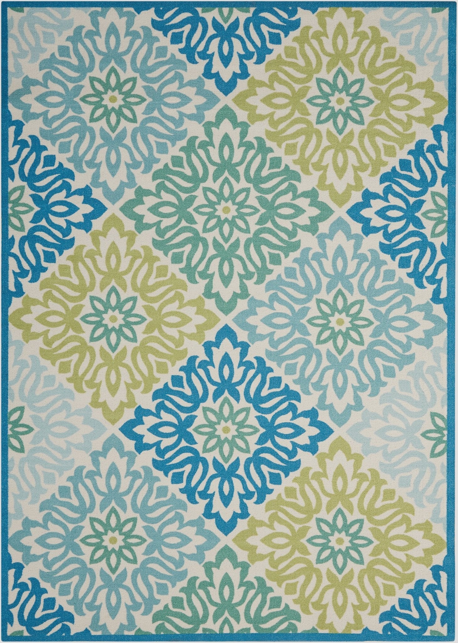 Waverly Sun N Shade SND23 Marine Transitional Machinemade Rug - Rugs - Waverly - Atlanta Designer Rugs