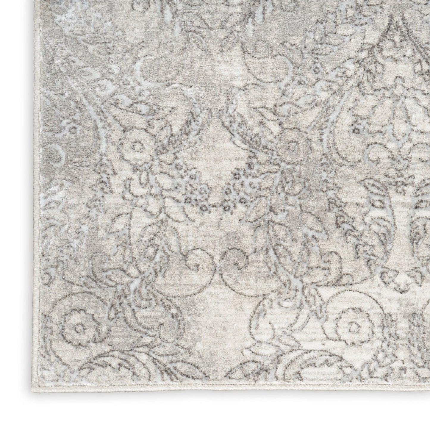 Inspire Me! Home Décor Iliana ILI01 Light Grey Contemporary Machinemade Rug - Rugs - Inspire Me! Home Décor - Atlanta Designer Rugs