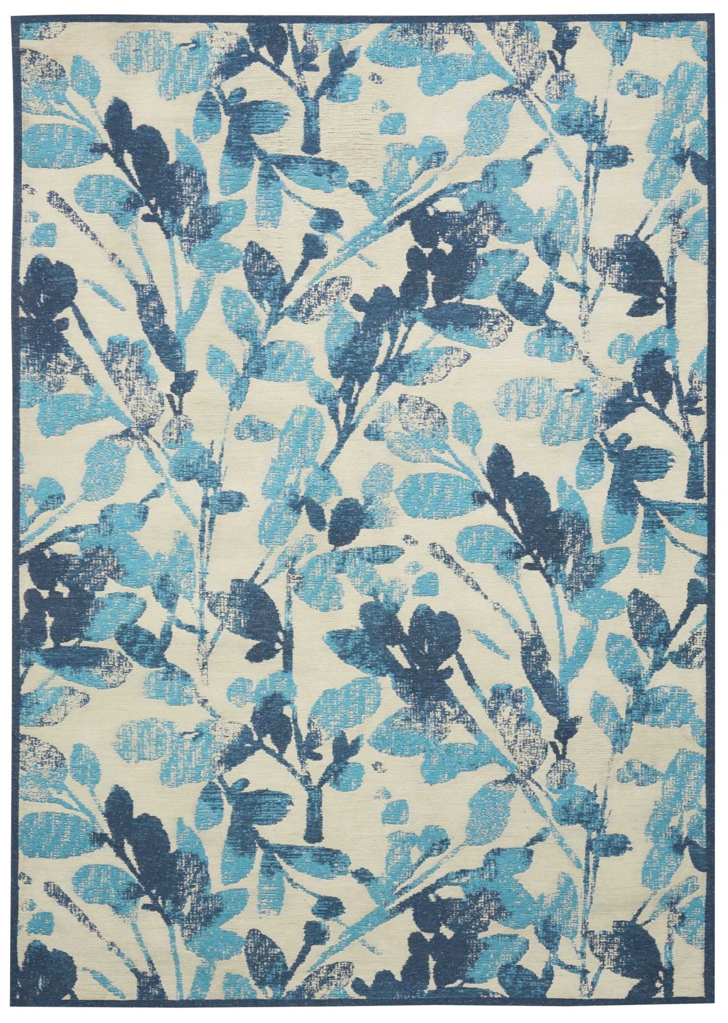 Waverly Vintage Lux WJC02 Indigo Contemporary Machinemade Rug - Rugs - Waverly - Atlanta Designer Rugs