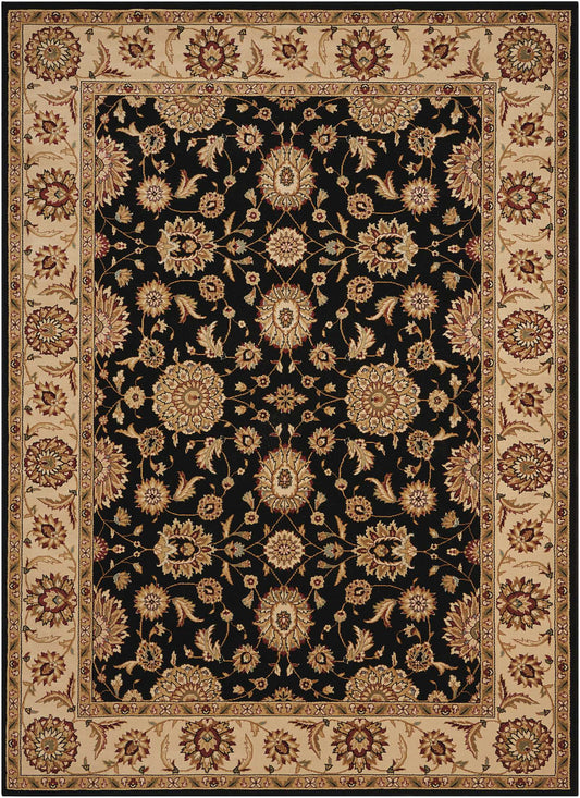 Nourison Home Persian Crown  Black  Traditional