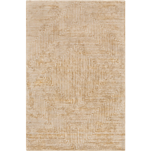 Surya Quartz QTZ-5031 Mustard Modern  Rug