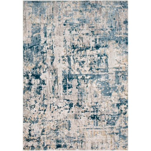 Surya Quatro QUA-2303 Light Blue Modern  Rug