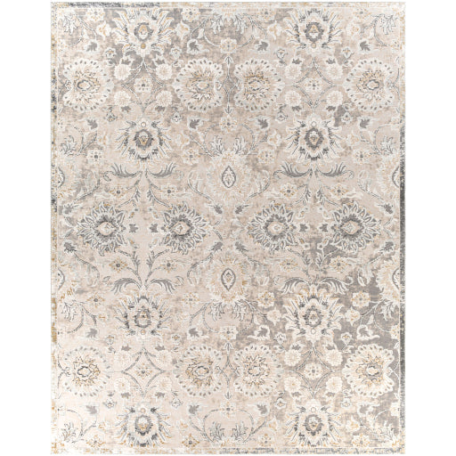 Surya Quatro QUA-2312 Metallic Gold Traditional  Rug