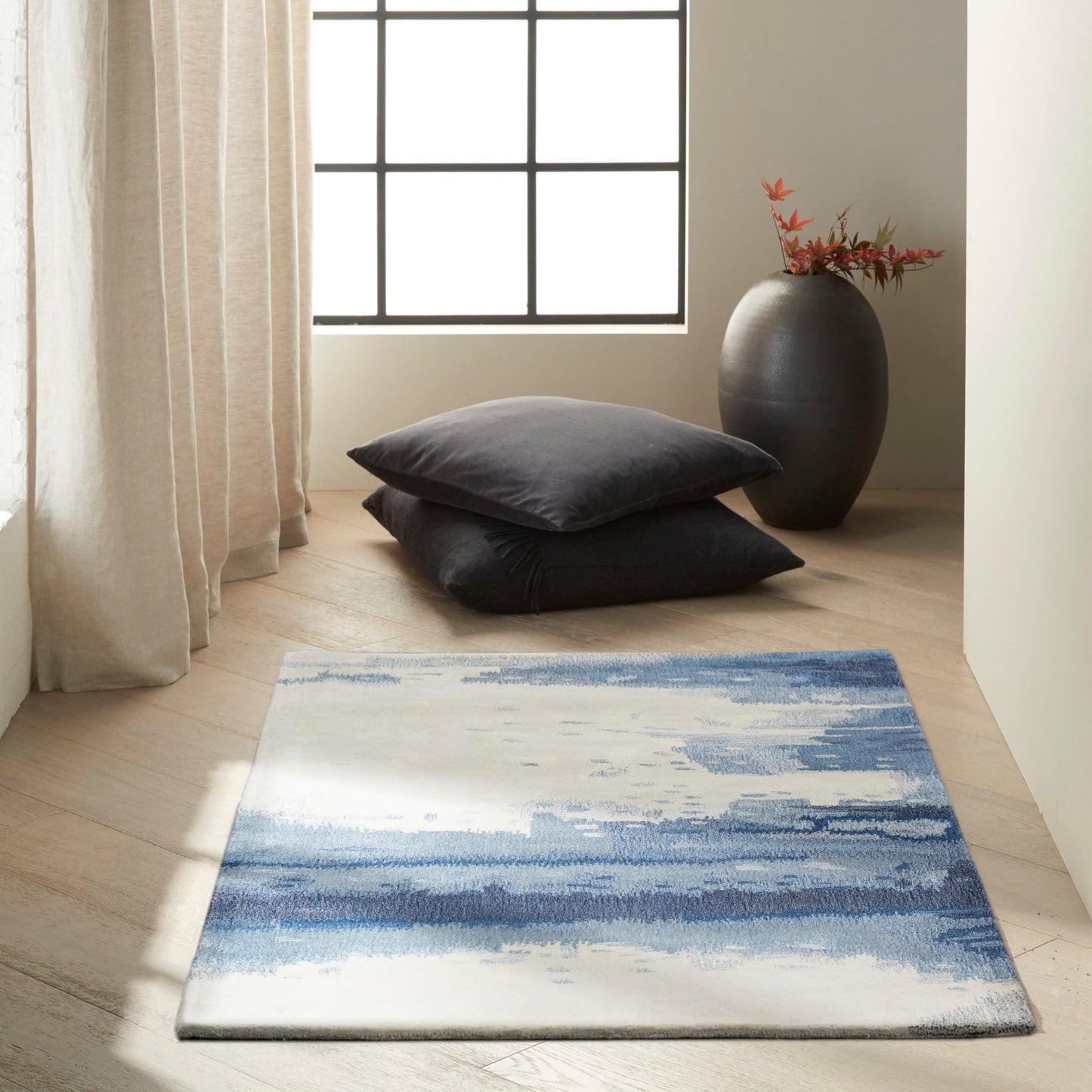 Calvin Klein Home Luster Wash SW17 Shade Contemporary Tufted Rug - Rugs - Calvin Klein Home - Atlanta Designer Rugs