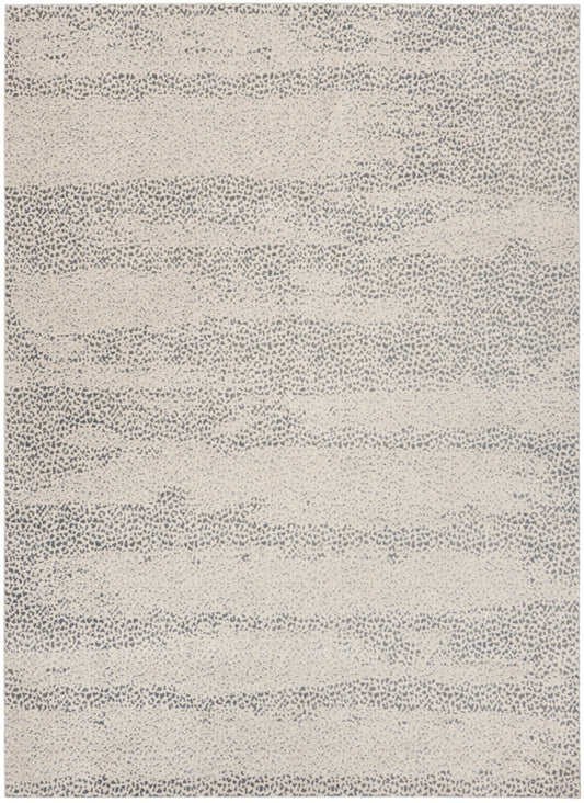 Inspire Me! Home Décor Elegance FAR03 Beige Grey Contemporary Machinemade Rug - Rugs - Inspire Me! Home Décor - Atlanta Designer Rugs