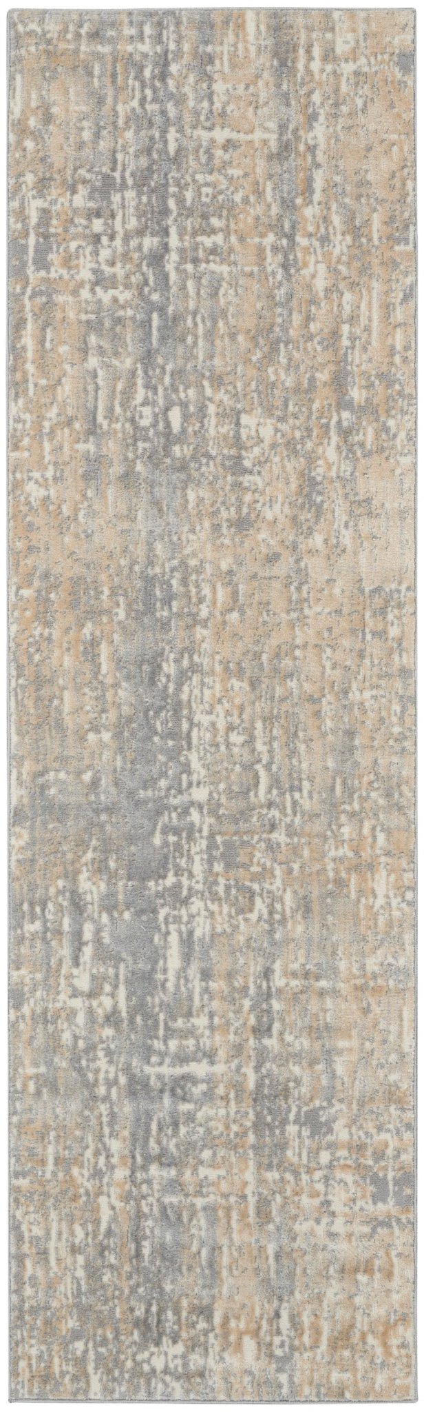 Calvin Klein Ck005 Enchanting ECH04 Grey Beige Contemporary Machinemade Rug - Rugs - Calvin Klein - Atlanta Designer Rugs