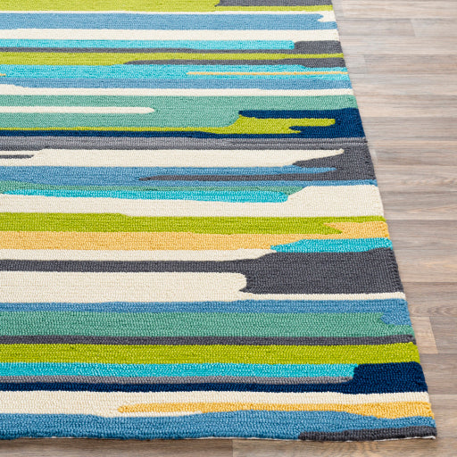 Surya Rain RAI-1270 Aqua Modern  Rug