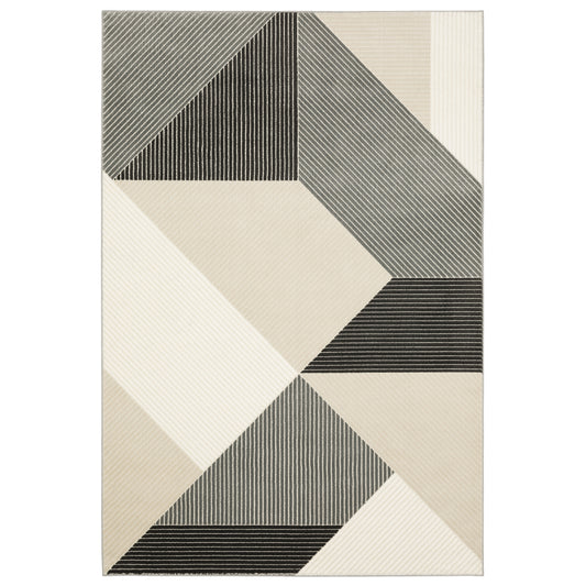 Oriental Weavers Raylan RAY07 Ivory Casual Power-Loomed Rug