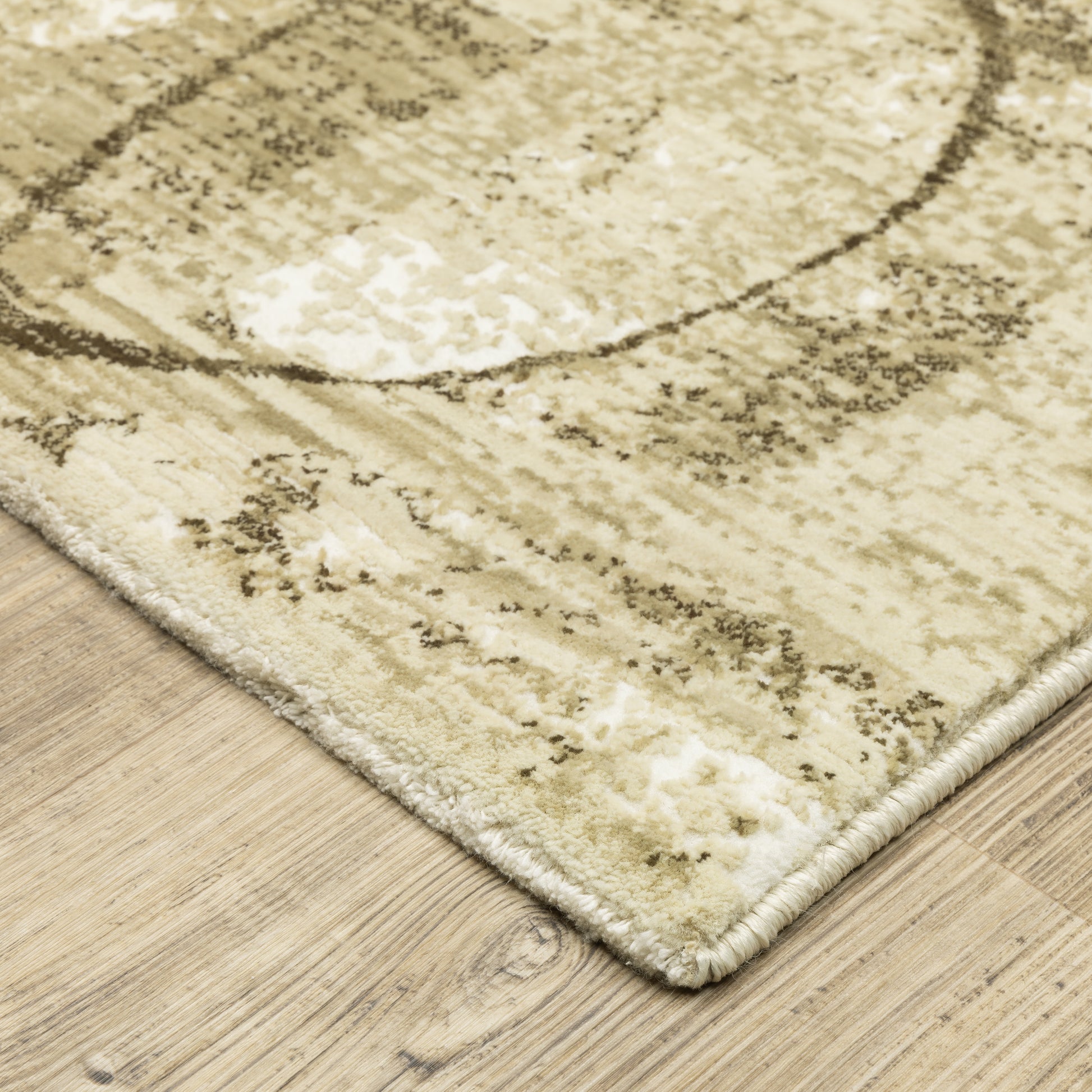 Oriental Weavers Reed RE10A Beige Casual Power-Loomed Rug