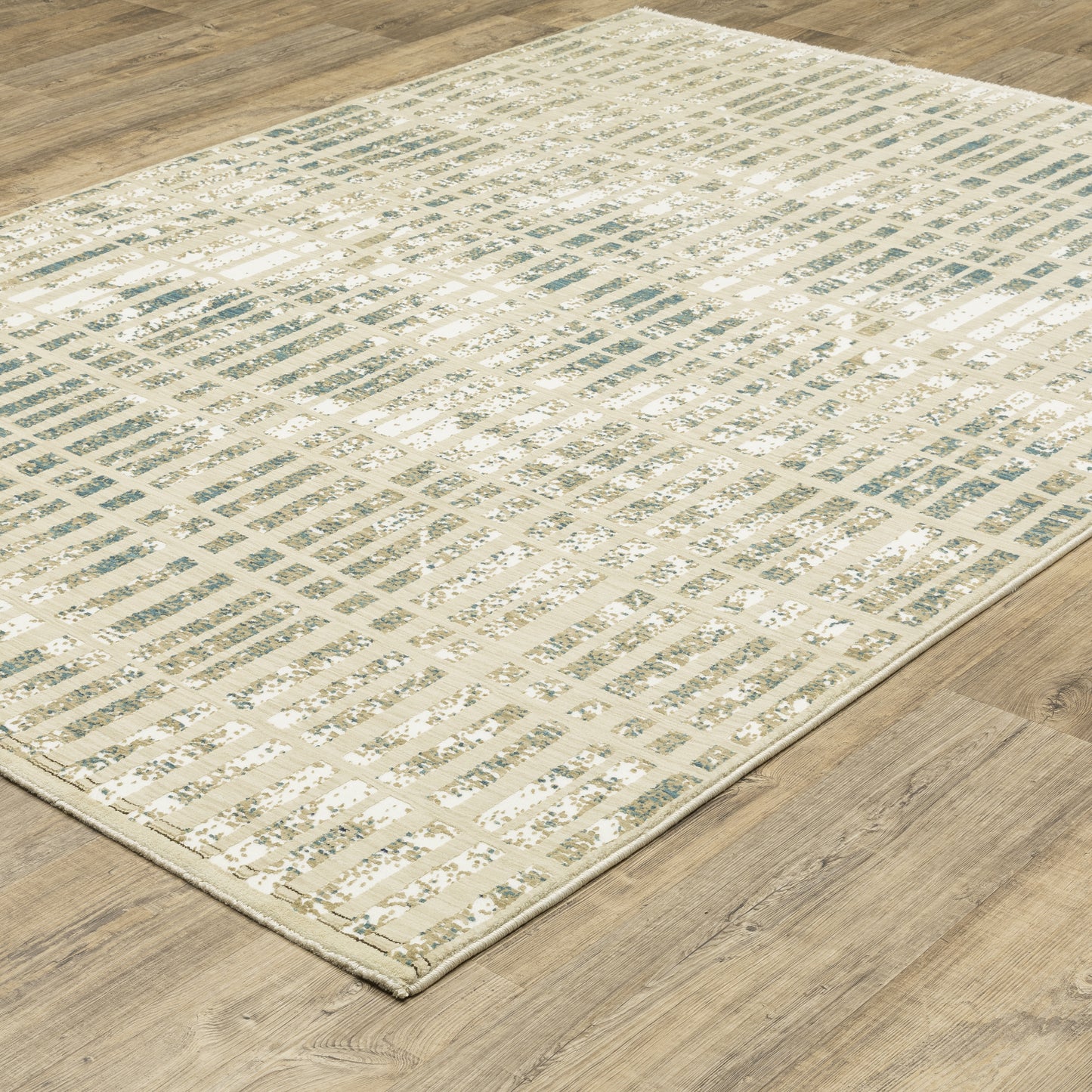 Oriental Weavers Reed RE12W Ivory Casual Power-Loomed Rug