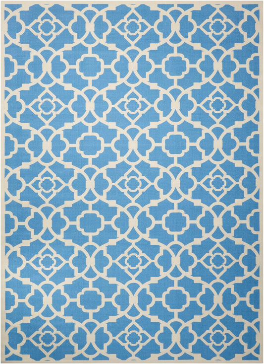 Waverly Sun N Shade  Azure  Transitional