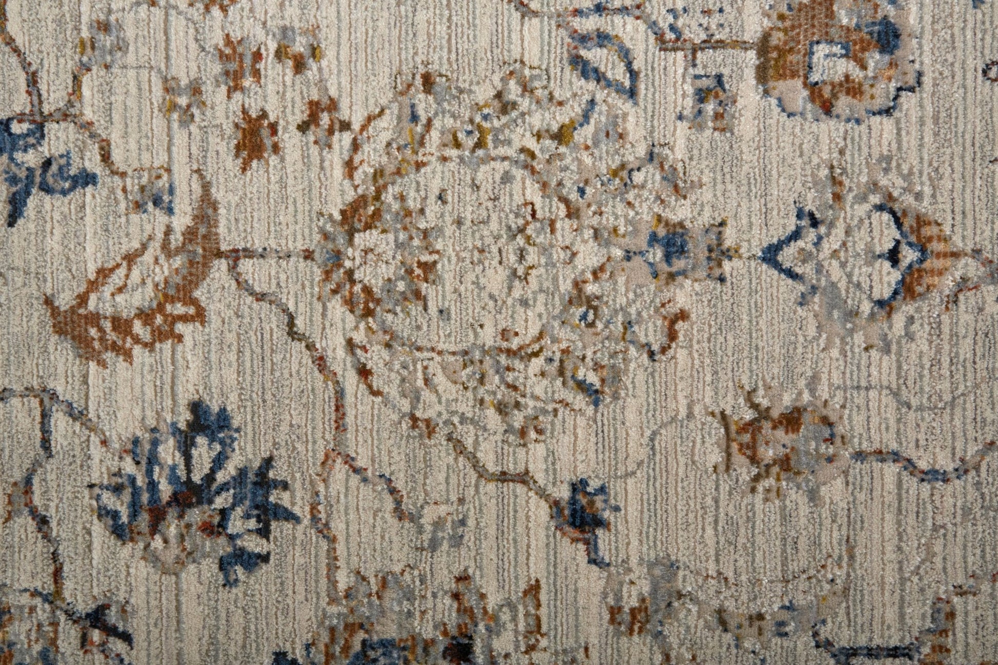 Feizy Kaia 39GPF Ivory Multi Oushak Machine Woven Rug - Rugs - Feizy - Atlanta Designer Rugs