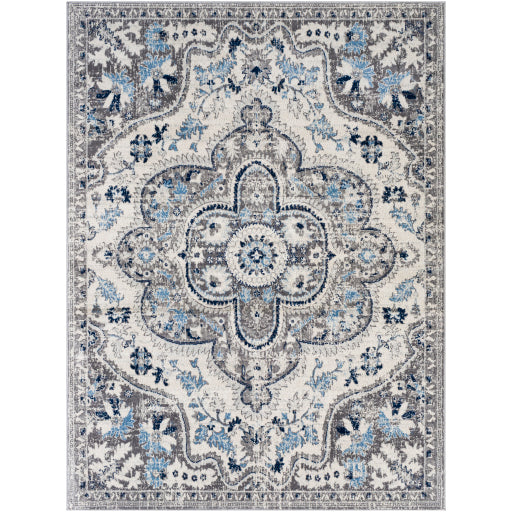 Surya Roma ROM-2359 Navy Traditional  Rug