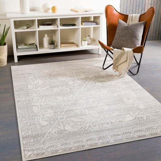 Surya Roma ROM-2386 White Traditional  Rug