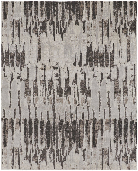 Feizy Vancouver 39FIF Gray Charcoal Modern/Bohemian & Eclectic Rug - Rugs - Feizy - Atlanta Designer Rugs