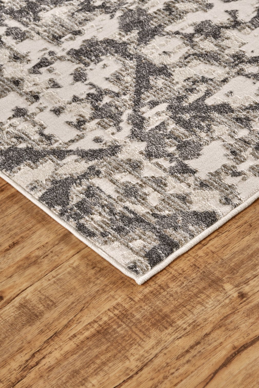 Feizy Kano 3876F Charcoal Ivory Transitional/Bohemian & Eclect Rug - Rugs - Feizy - Atlanta Designer Rugs