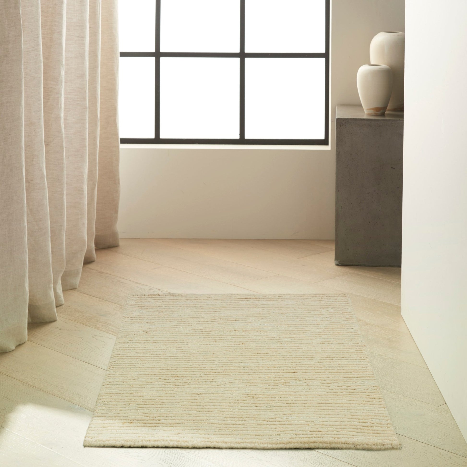 Calvin Klein Kathmandu CK920 Natural Contemporary Knotted Rug - Rugs - Calvin Klein - Atlanta Designer Rugs