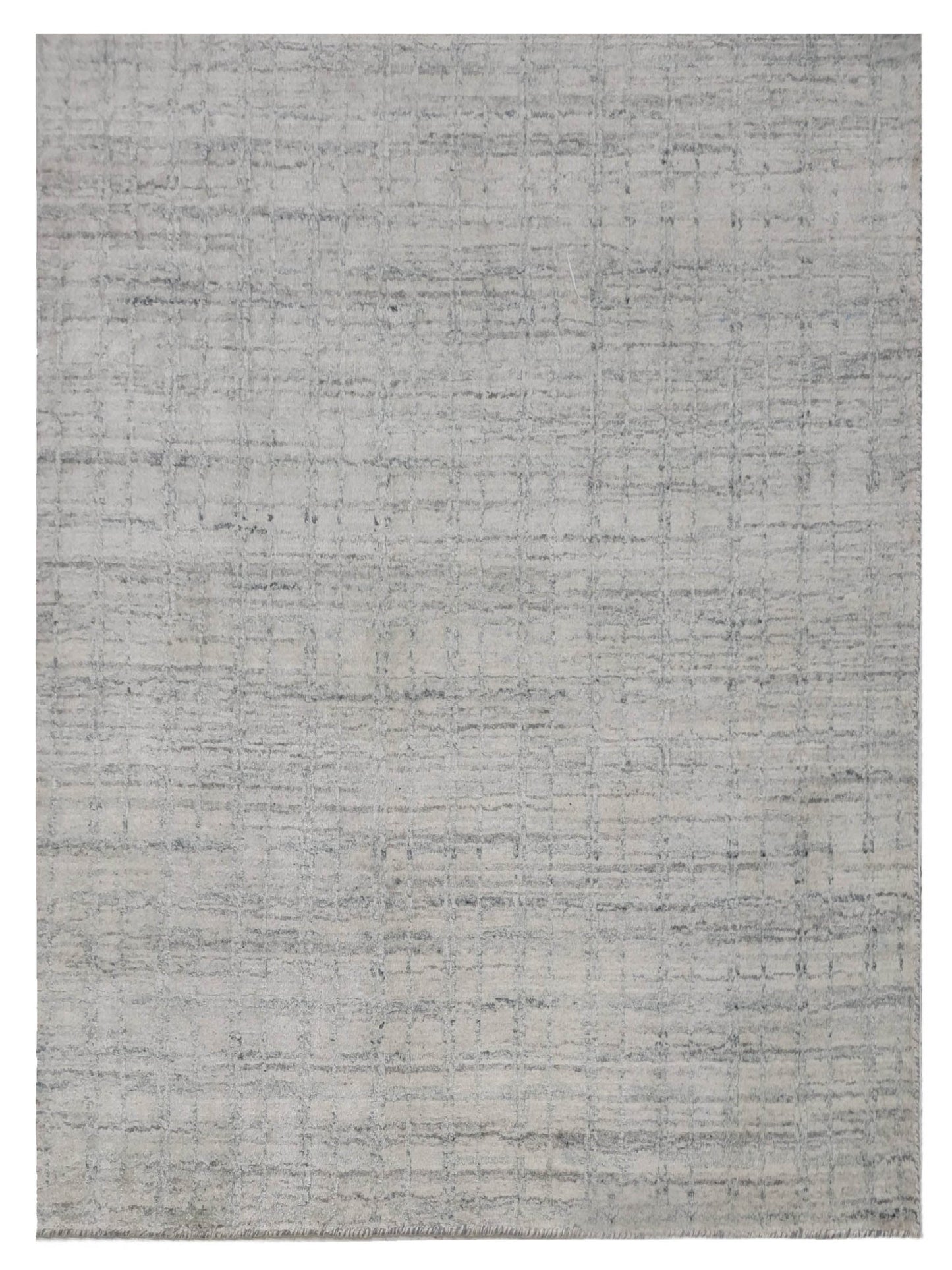 Artisan Frances White Blue Transitional Loom Rug - Rugs - Artisan - Atlanta Designer Rugs