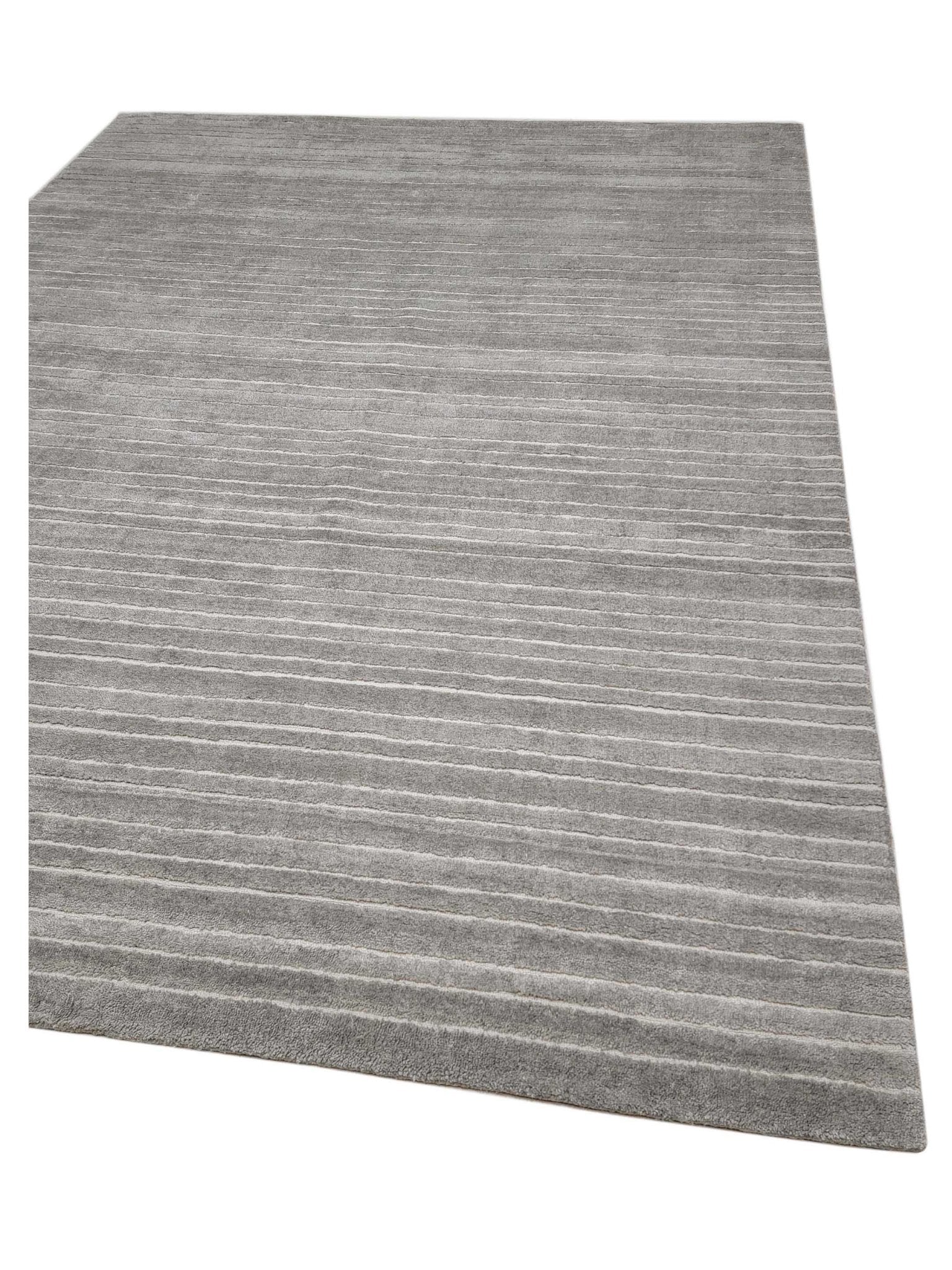 Artisan Liv Silver White Transitional Loom Rug - Rugs - Artisan - Atlanta Designer Rugs