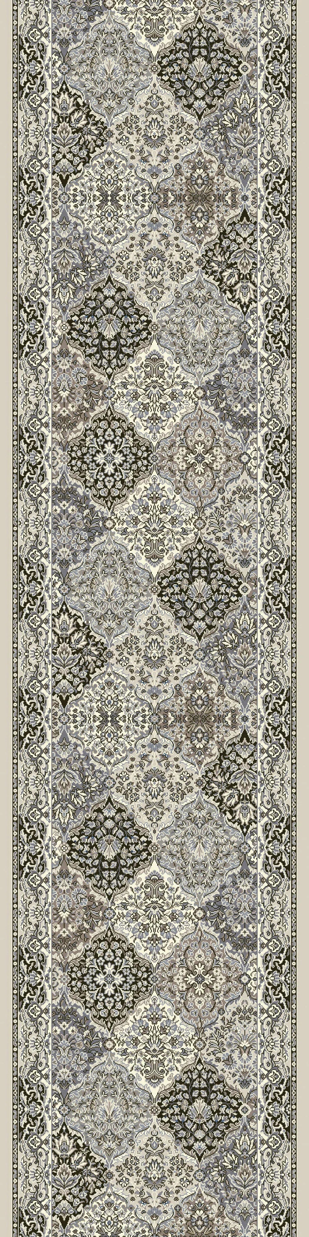 Dynamic Rugs Ancient Garden 57008 Cream Grey Traditional Machine - Made Rug - Rugs - Dynamic Rugs - Atlanta Designer Rugs