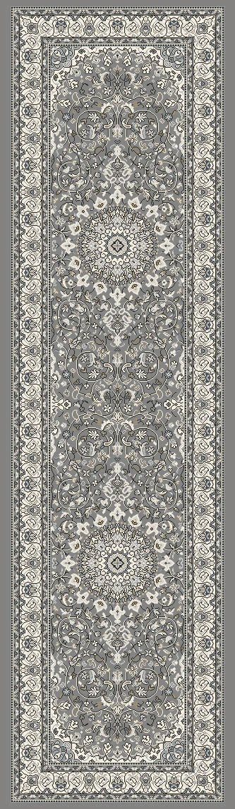 Dynamic Rugs Ancient Garden 57119 Grey Cream Traditional Machine - Made Rug - Rugs - Dynamic Rugs - Atlanta Designer Rugs