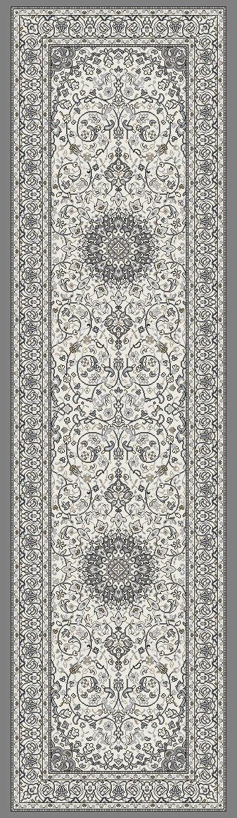 Dynamic Rugs Ancient Garden 57119 Cream Grey Traditional Machine - Made Rug - Rugs - Dynamic Rugs - Atlanta Designer Rugs