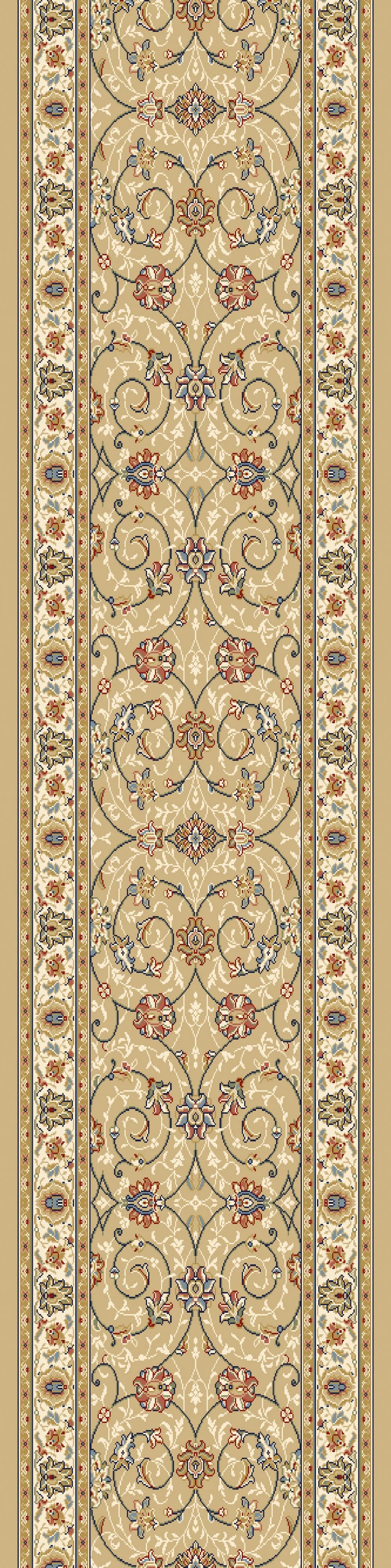 Dynamic Rugs Ancient Garden 57120 Light Gold Ivory Traditional Machine - Made Rug - Rugs - Dynamic Rugs - Atlanta Designer Rugs